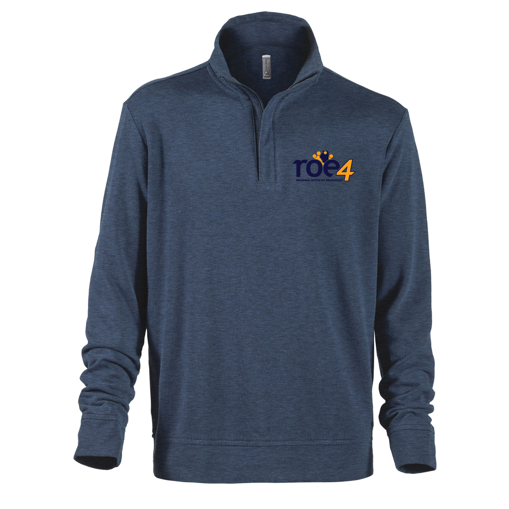 quarter zip interlock